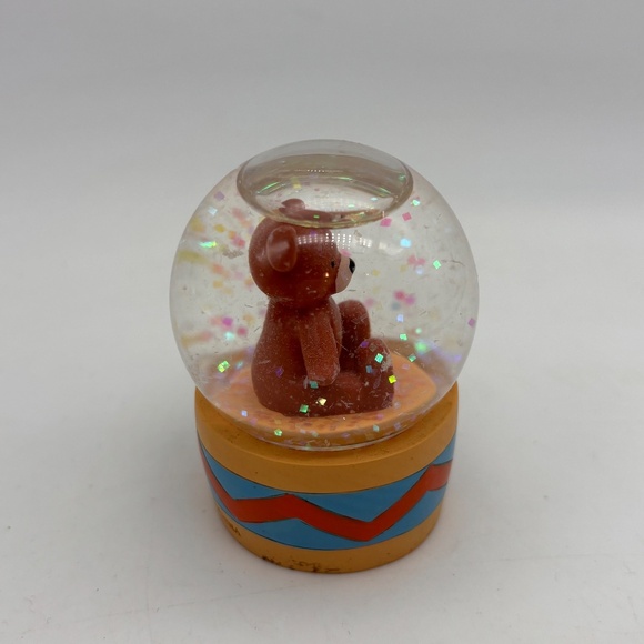 Disney Store Teddy Bear Character Mini Collectible Water Snow Globe - Picture 2 of 9